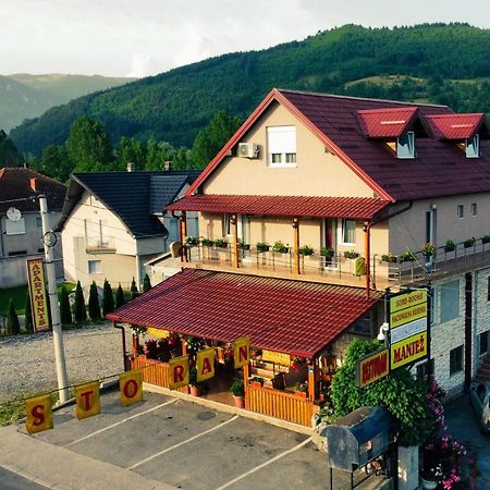 Restoran & Motel Manjez Bijelo Polje Exterior foto